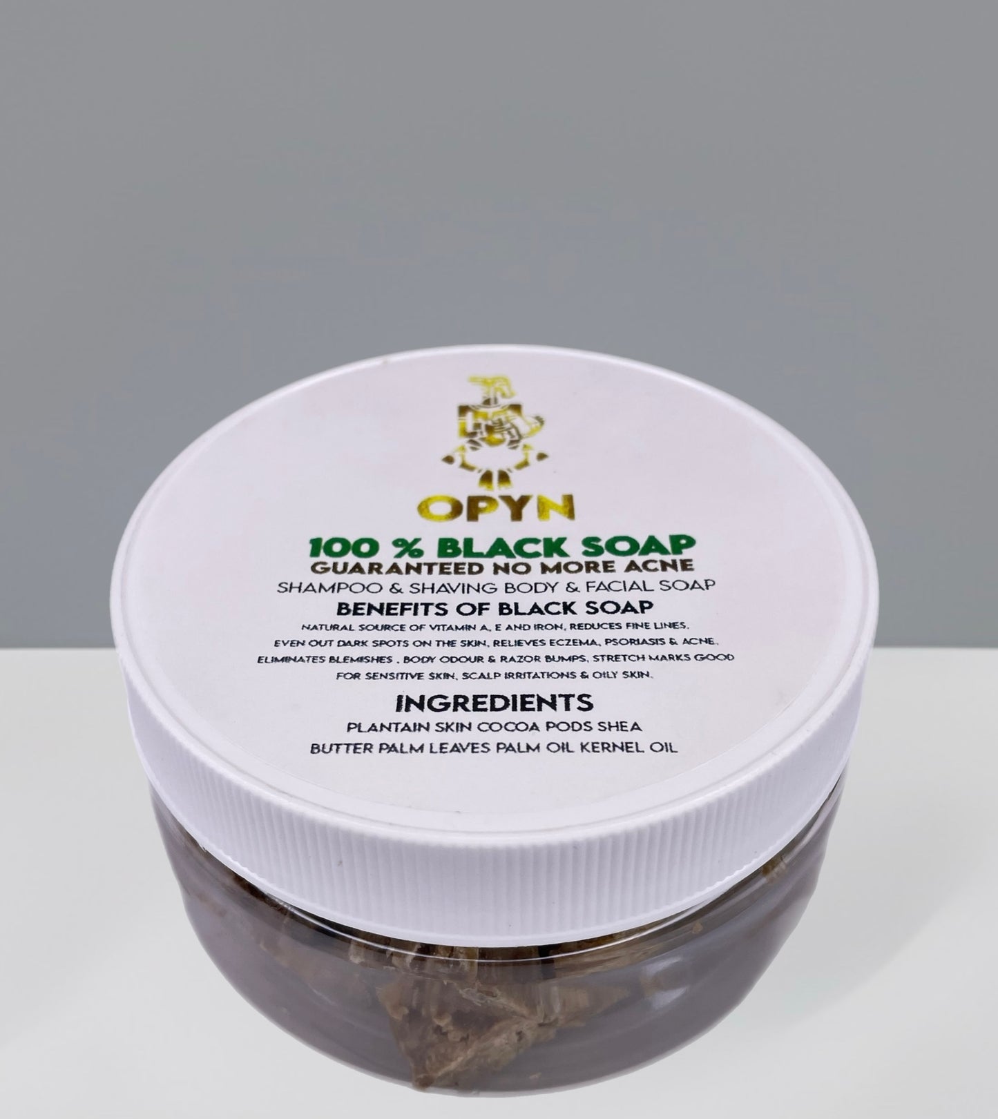 100% Black Soap