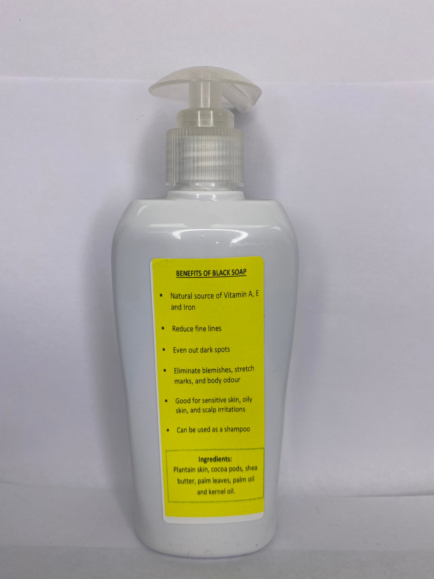 100%Liquid Black Soap
